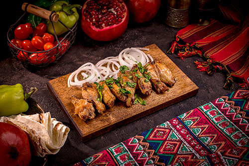Фото «Мцвади» куриное крыло